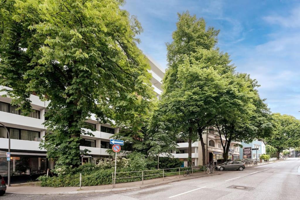 Hh 03 By Rockchair - Superhost Status - Modernes Apartment Mit Sonnigem Balkon & Premium Boxspringbetten In Winterhude - Hamburg Top Geheimtipp 外观 照片