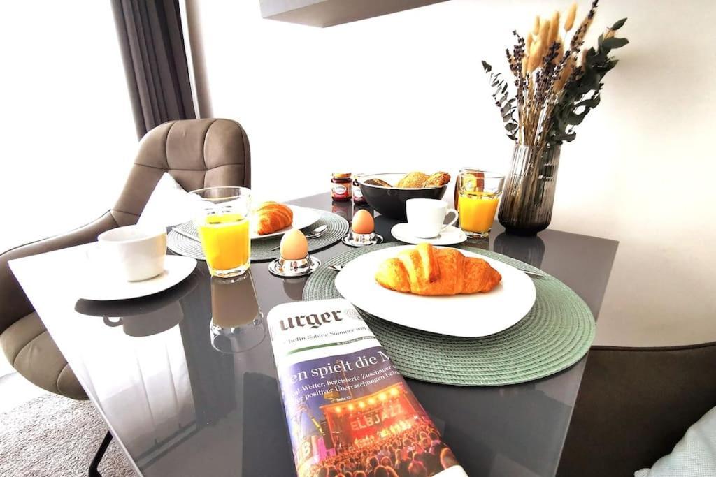 Hh 03 By Rockchair - Superhost Status - Modernes Apartment Mit Sonnigem Balkon & Premium Boxspringbetten In Winterhude - Hamburg Top Geheimtipp 外观 照片